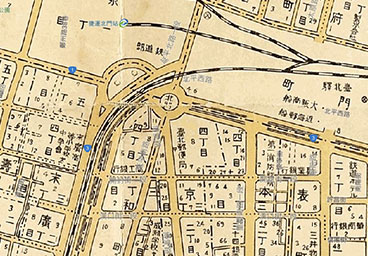 1930年 台北市地図