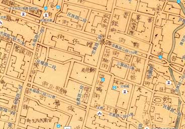 1896年 台南府迅速測図