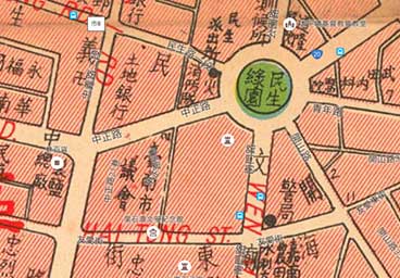 1959 Tainan Street Map