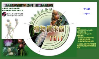 台灣林業試驗所 植物標本館